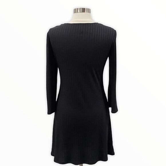 Kensie Cross Neck A-Line Tunic Dress in Size M - Picture 6 of 9
